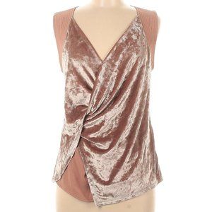 NWT - 7th Avenue Design Studio New York & Co. Sleeveless Top - Tie Back Velvet